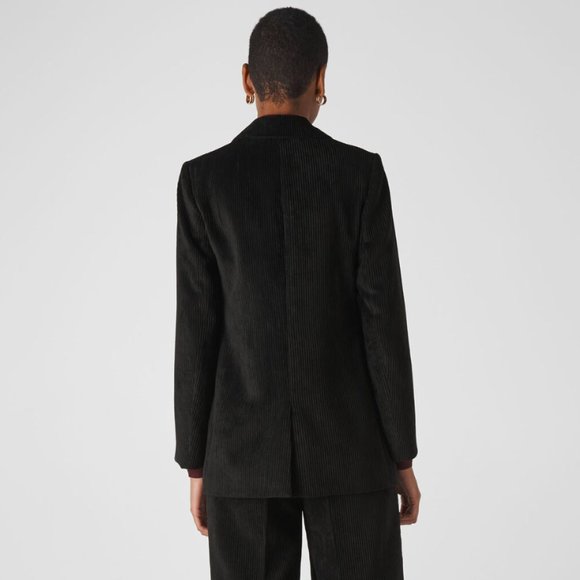 Whistles - Black Cord Single Breasted Blazer - 4 - Picture 14 of 15